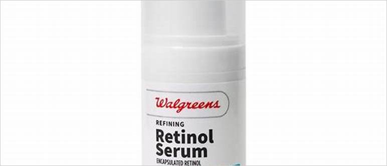 Walgreens retinol serum